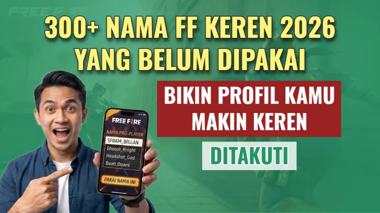 300+ Nama FF Keren