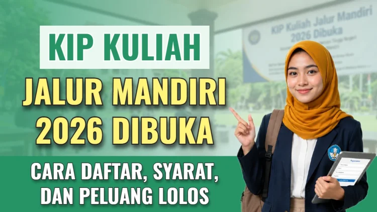 KIP Kuliah Jalur Mandiri