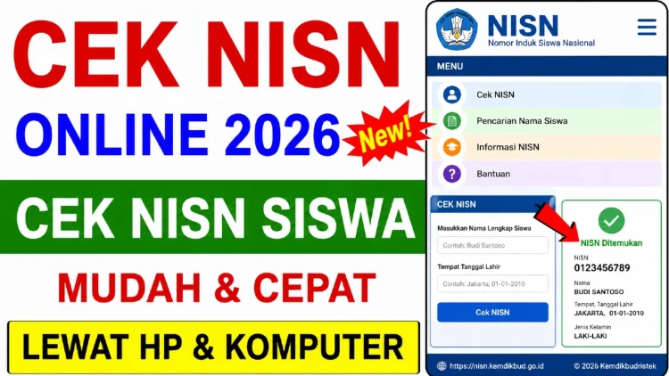 Cek NISN Online 2026